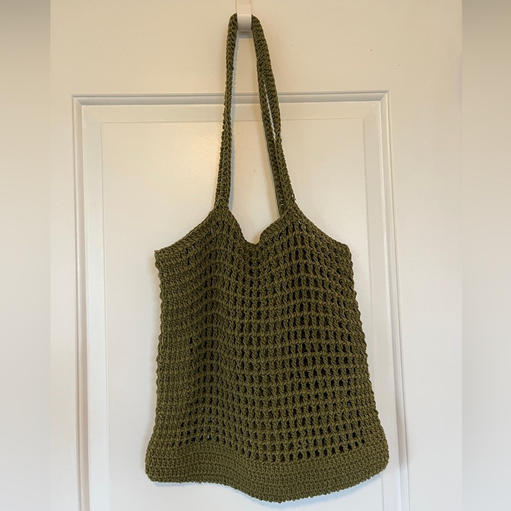 Crochet Green Bag from Urban Outfitters
